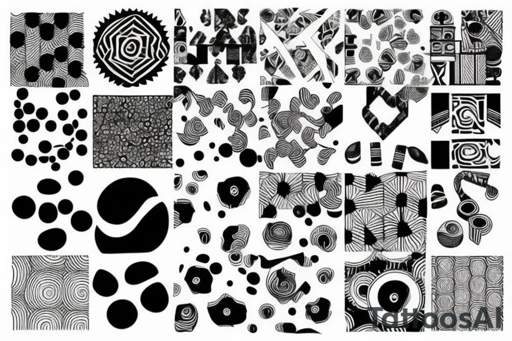 pattern tattoo idea