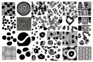 pattern tattoo idea