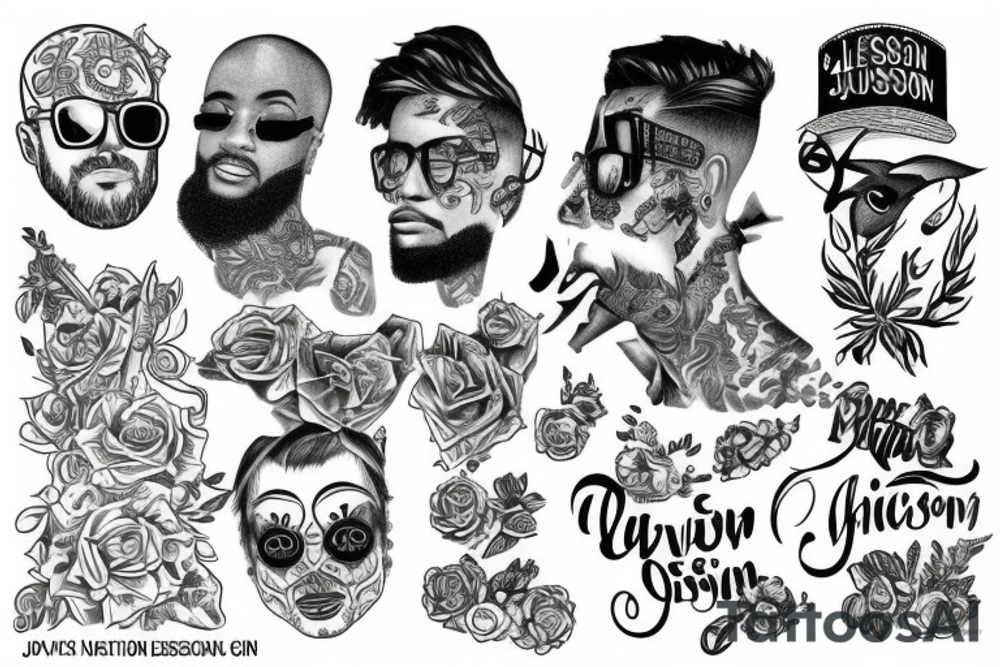 Names Levi Bryson Oliver Jaxson elliana tattoo idea