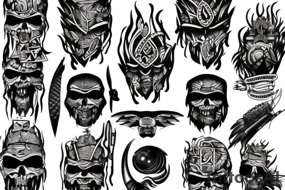 RUGGED tattoo idea