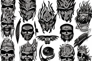 RUGGED tattoo idea