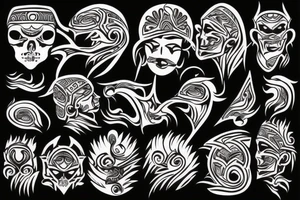 RUGGED tattoo idea