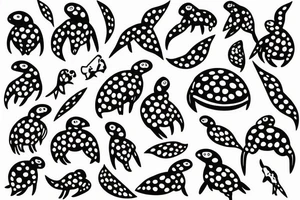Baby box turtle tattoo idea