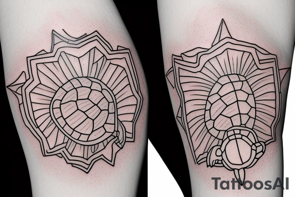 Baby turtle tattoo idea