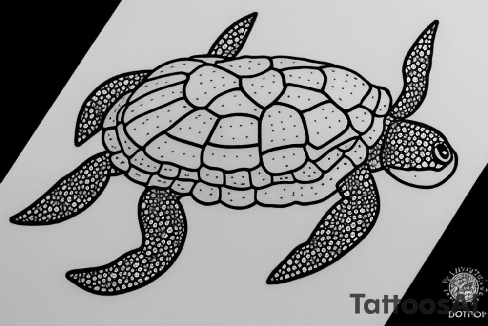 Baby box turtle tattoo idea