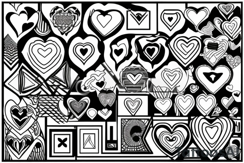 Three hearts tattoo idea