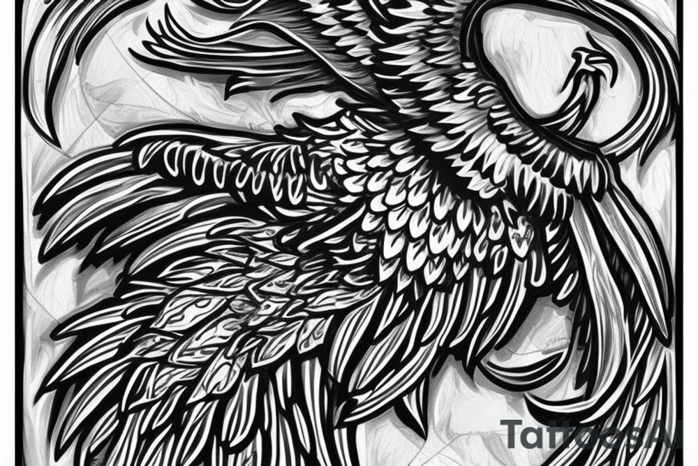 Albanian  two headed eagle tattoo idea