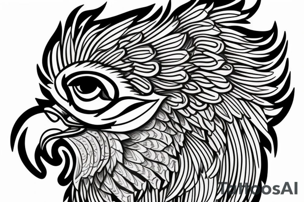 Albanian  two headed eagle tattoo idea