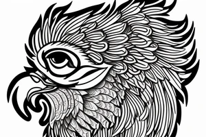 Albanian  two headed eagle tattoo idea