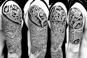 A mix with the letters „J“ and „L“ tattoo idea