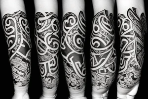 A mix with the letters „J“ and „L“ tattoo idea