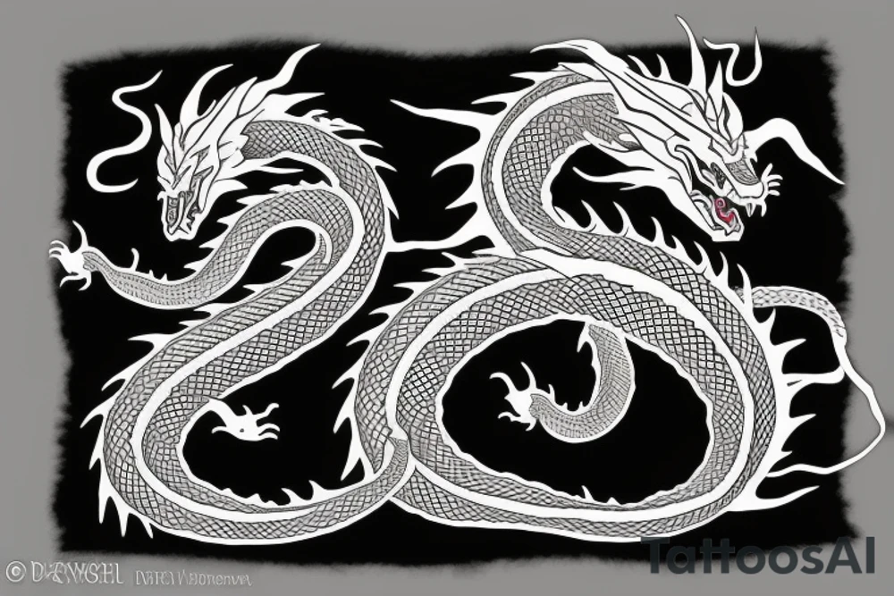 Dragon shenron tattoo idea