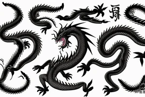Dragon shenron tattoo idea