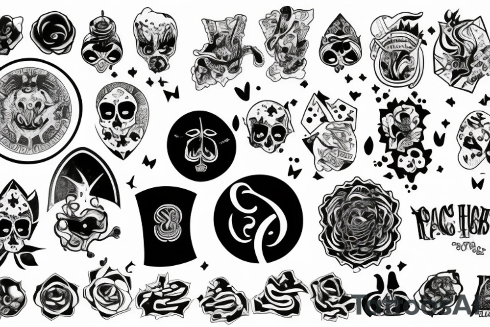 2 of clubs tattoo idea