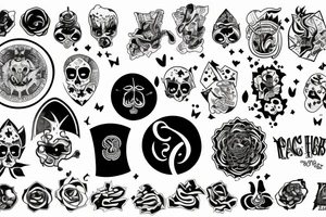 2 of clubs tattoo idea