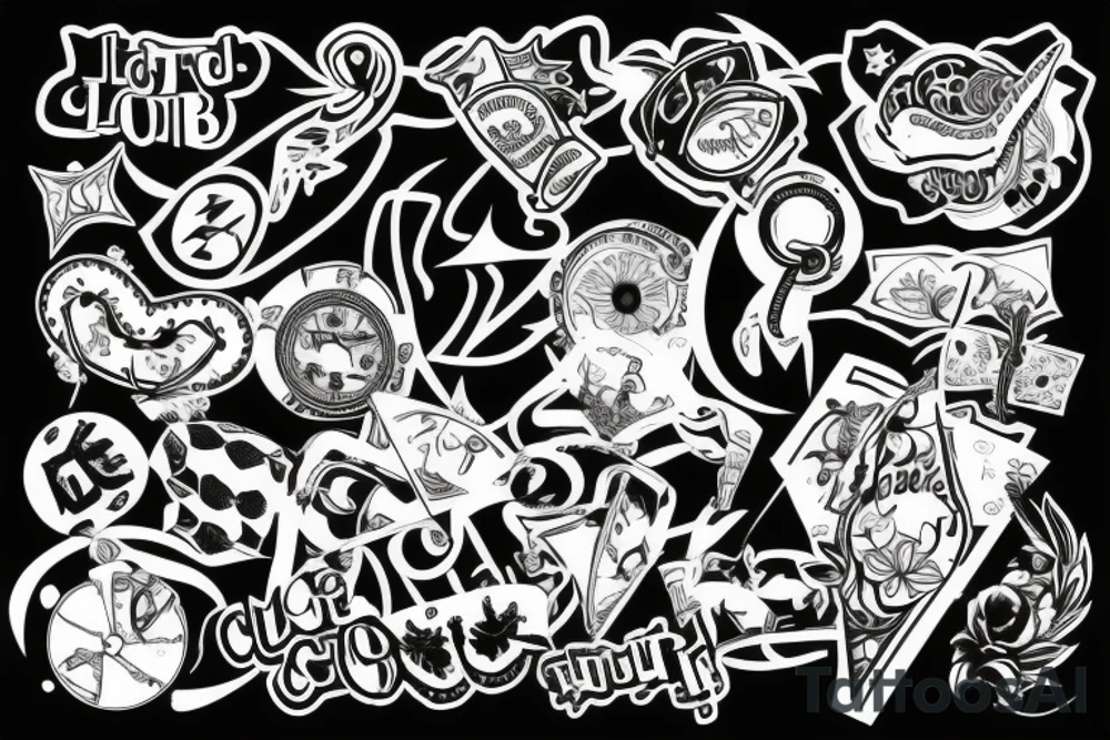 2 of clubs tattoo idea