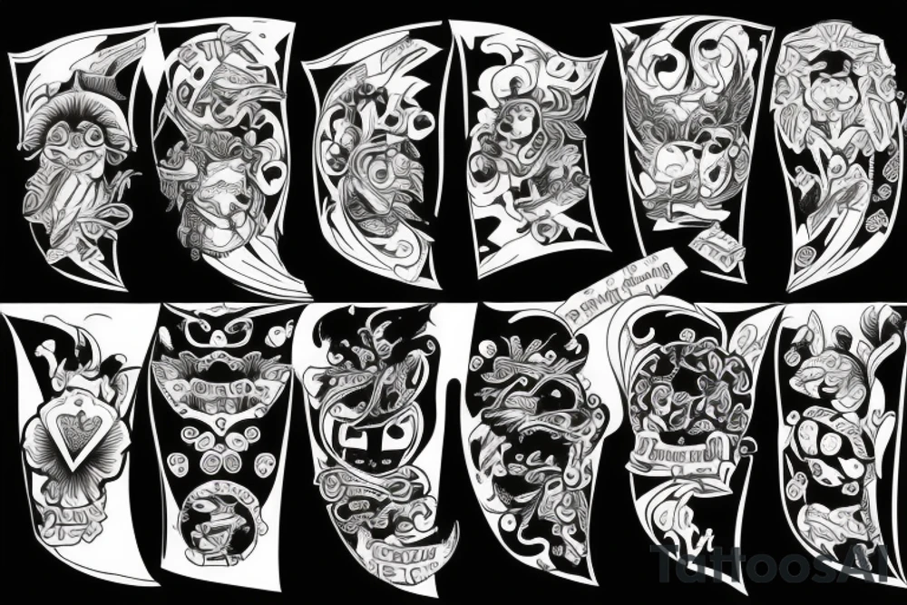 2 of clubs tattoo idea