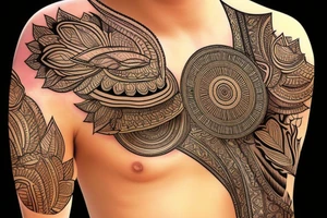 Rosto de uma índia para tatuar no antebraço tattoo idea