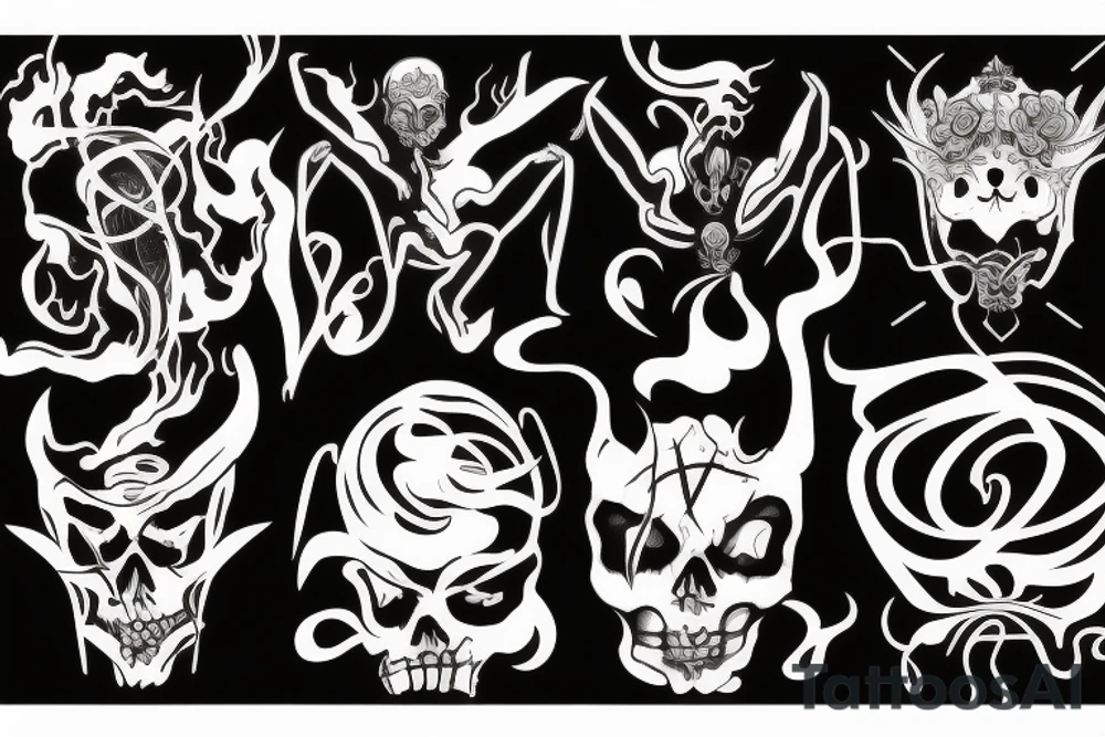 hell tattoo idea