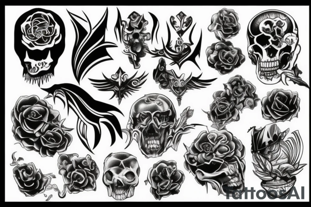 evil tattoo idea