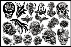 evil tattoo idea