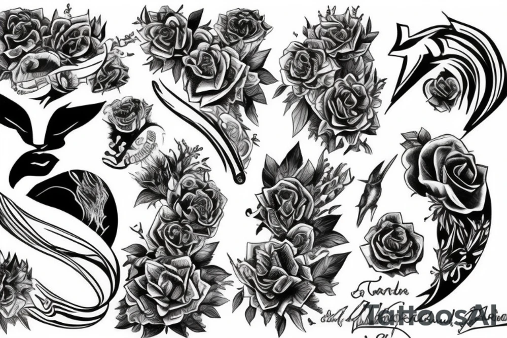 full back piece tattoo idea