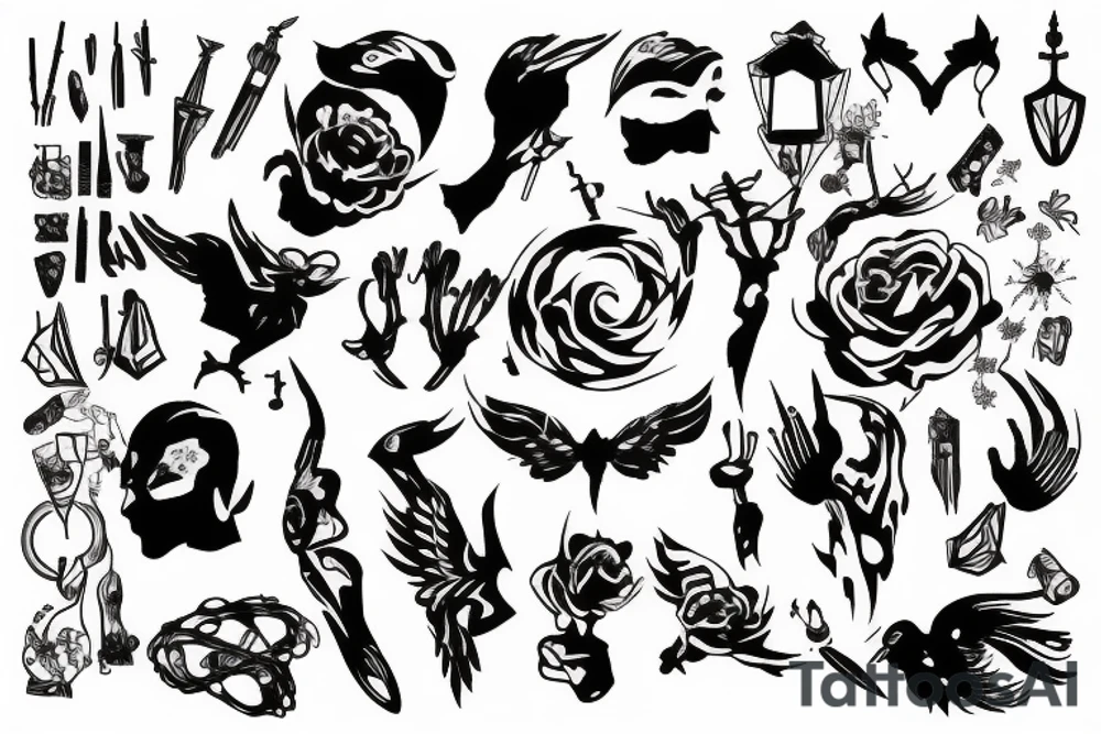 shadow tattoo idea