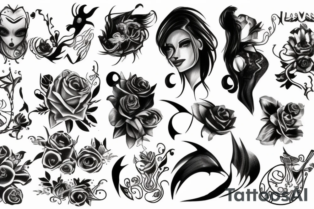 shadow tattoo idea