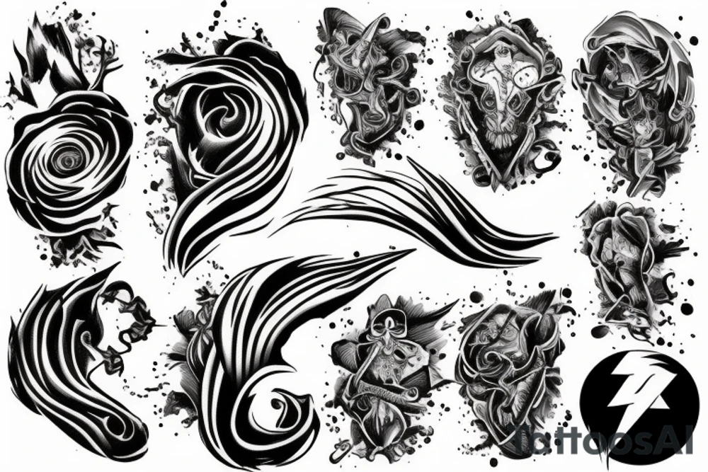 Tornado tattoo idea