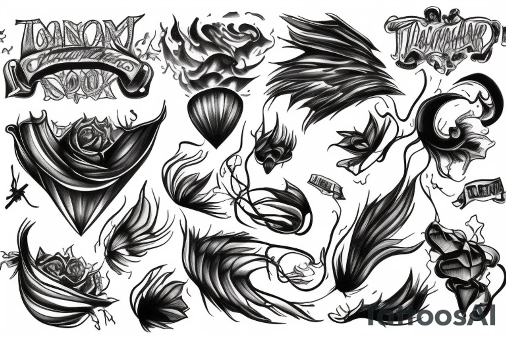 Tornado tattoo idea