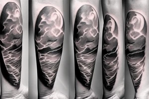 Tornado Funnel Cloud tattoo idea