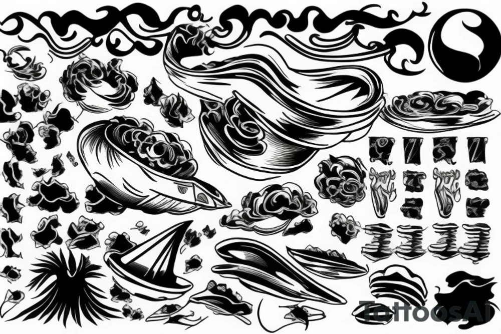 Tornado Funnel Cloud tattoo idea