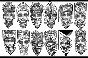 roman solider tattoo idea