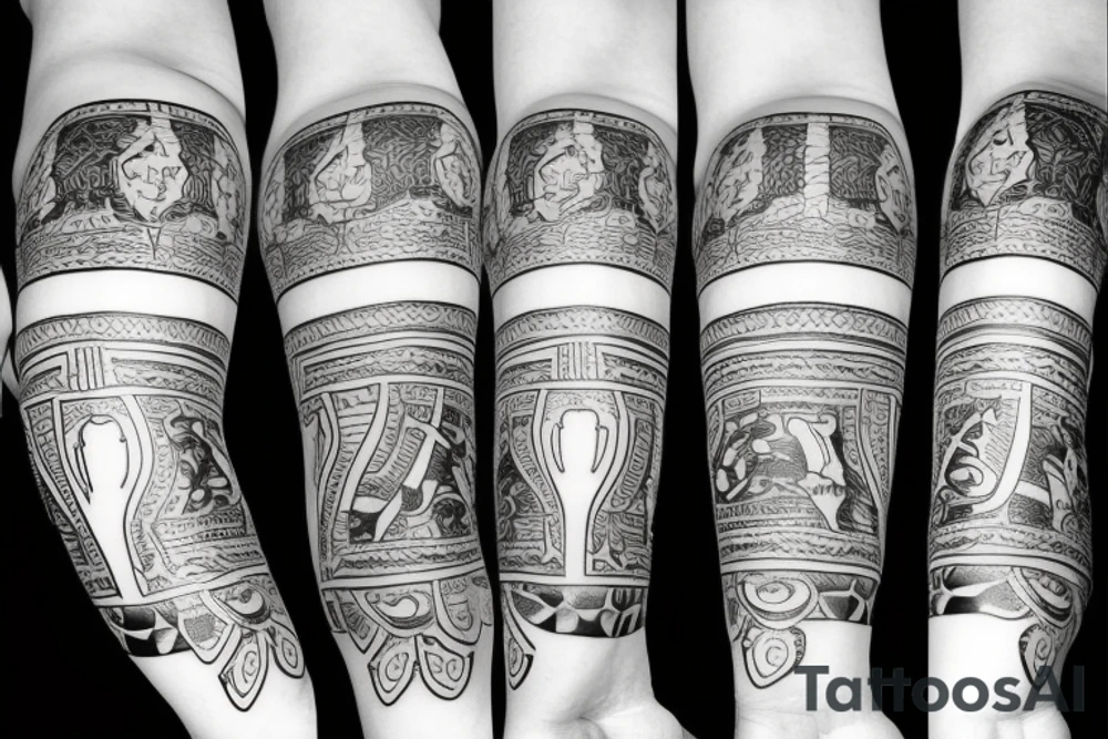 roman solider tattoo idea
