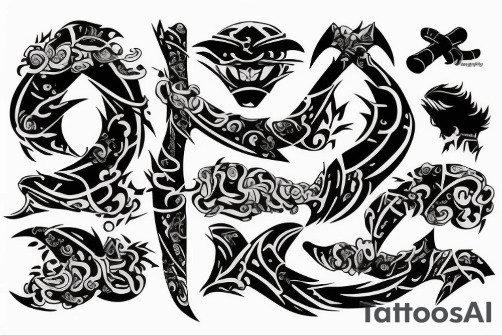 ninja tattoo idea