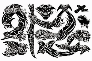 ninja tattoo idea