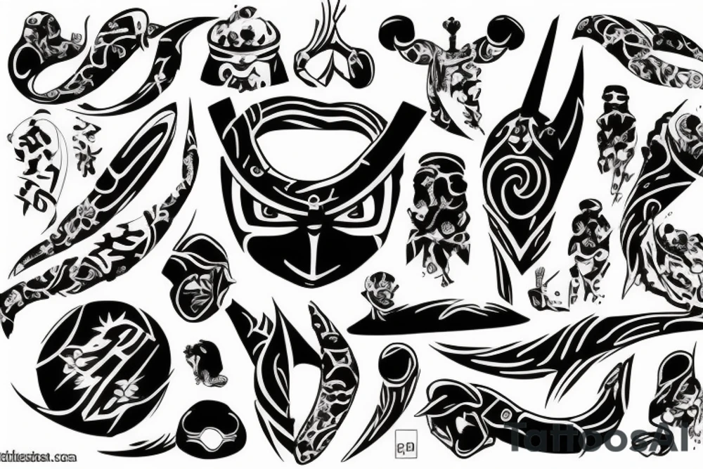 ninja tattoo idea