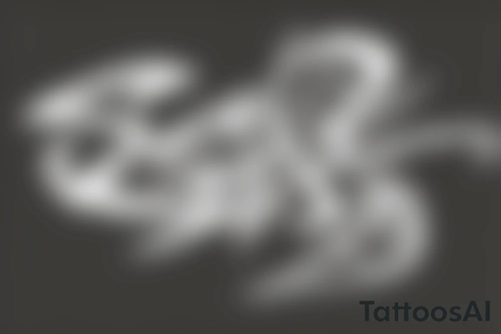 ninja style signs for neck tattoo idea