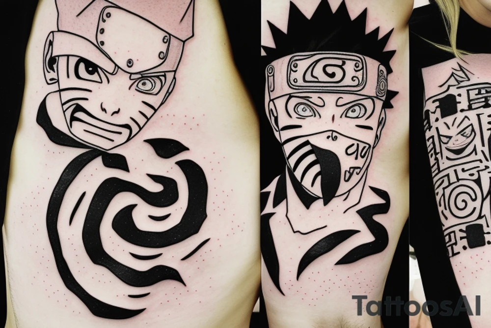 nARUTO ninja style signs for neck area

more tattoo idea
