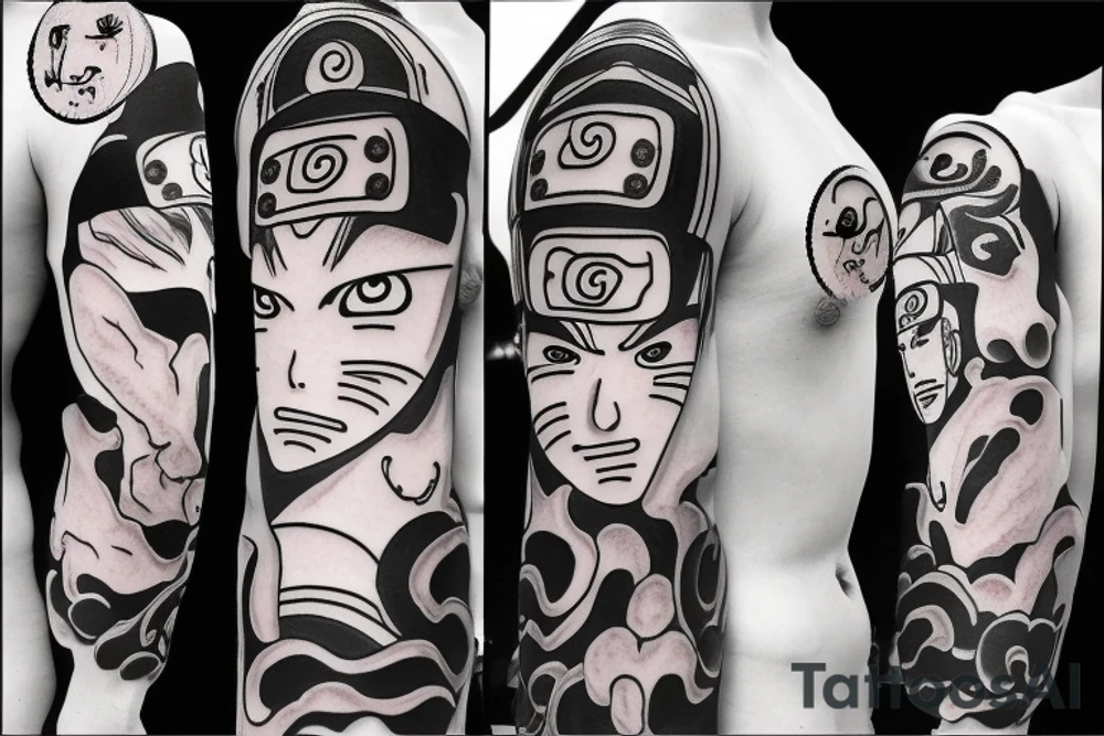 naruto sharingan tattoo idea