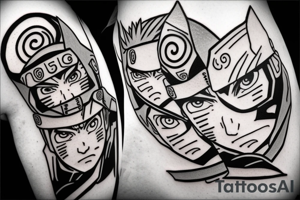naruto sharingan tattoo idea