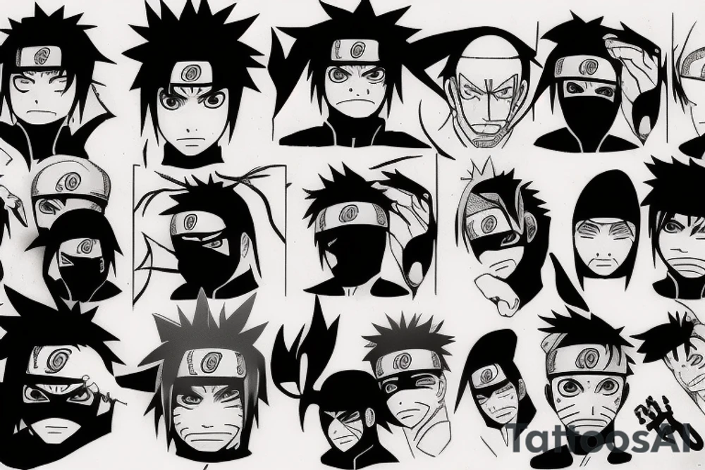 naruto sharingan tattoo idea