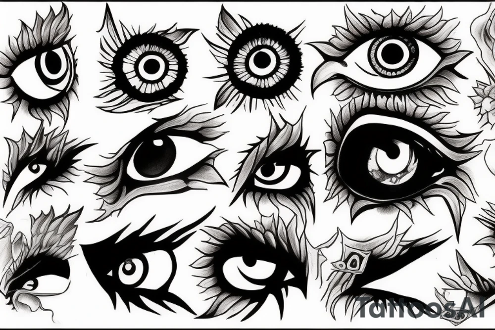 sharingan tattoo idea