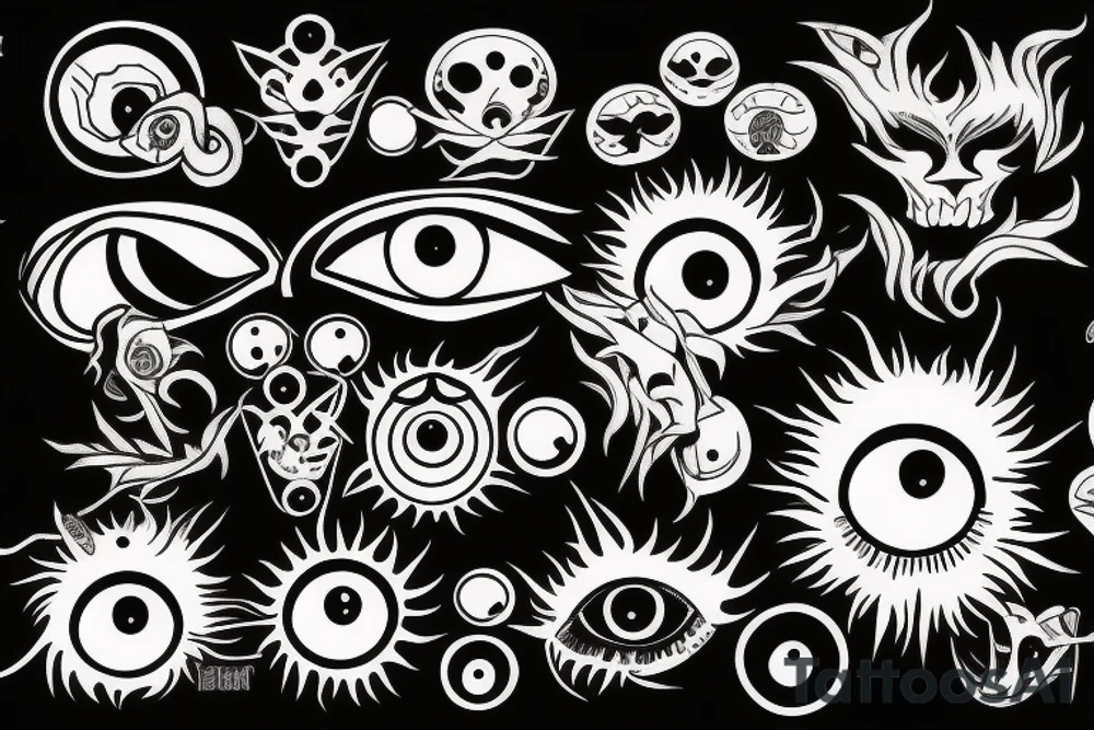 sharingan tattoo idea
