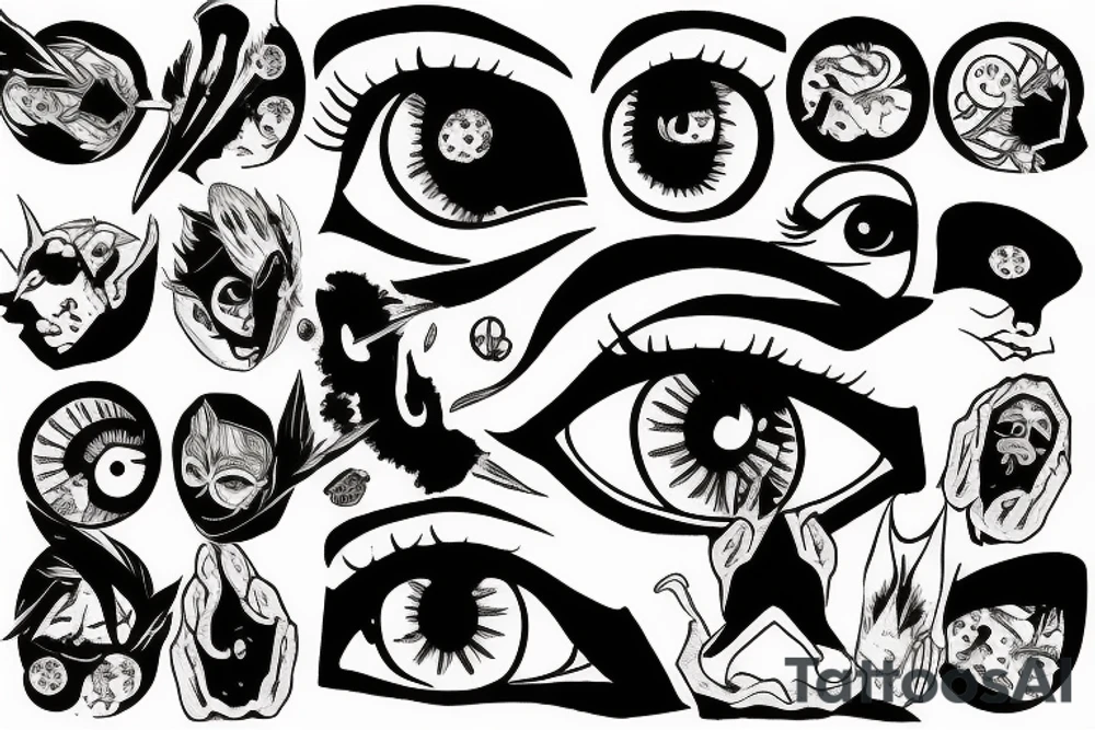 sharingan tattoo idea