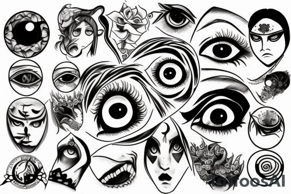 sharingan tattoo idea