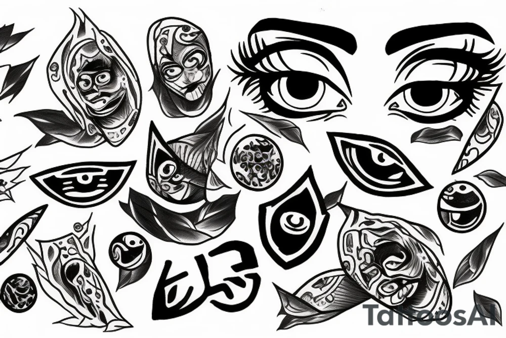sharingan tattoo idea