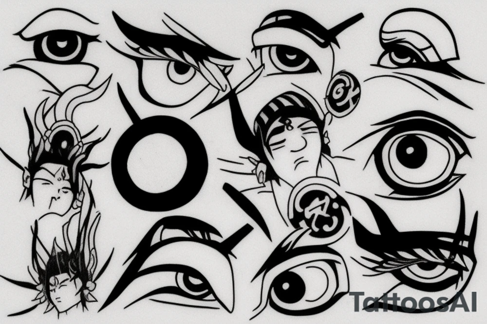 sharingan tattoo idea