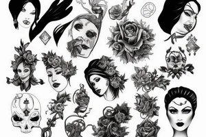 magic tattoo idea