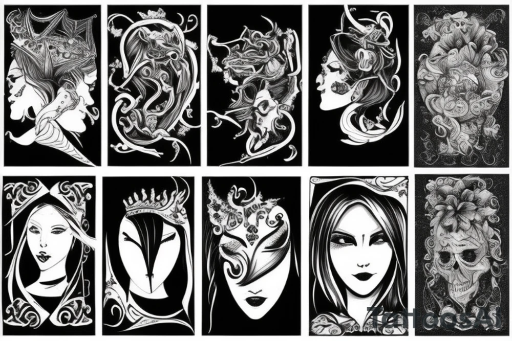 magic tattoo idea